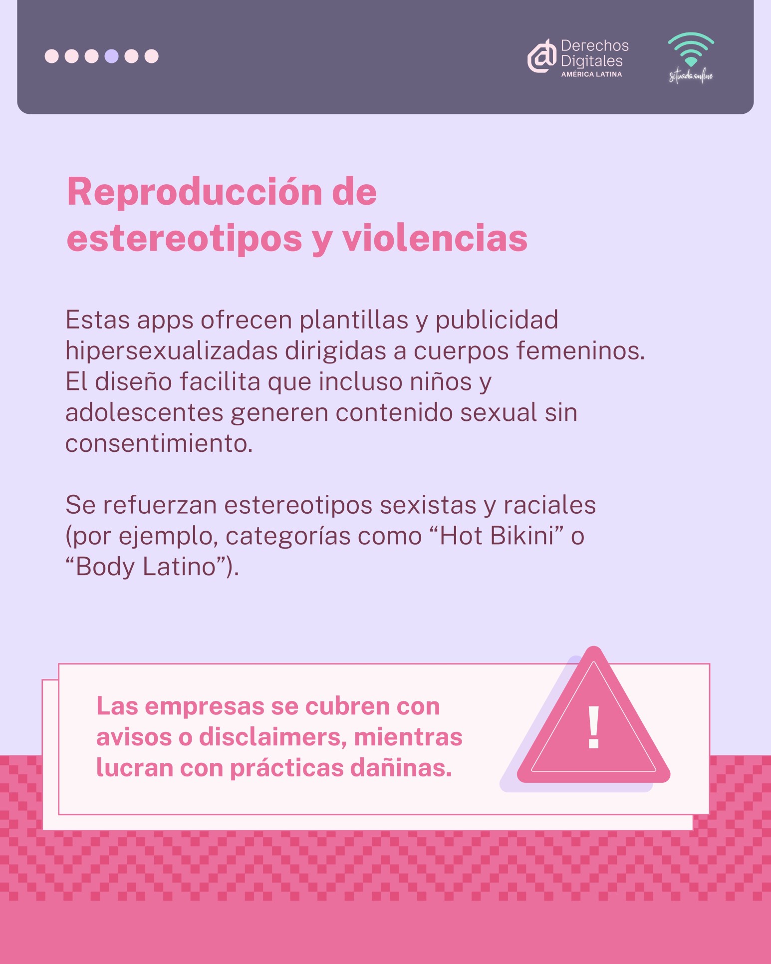 Estereotipos y violencias en aplicaciones deepfake