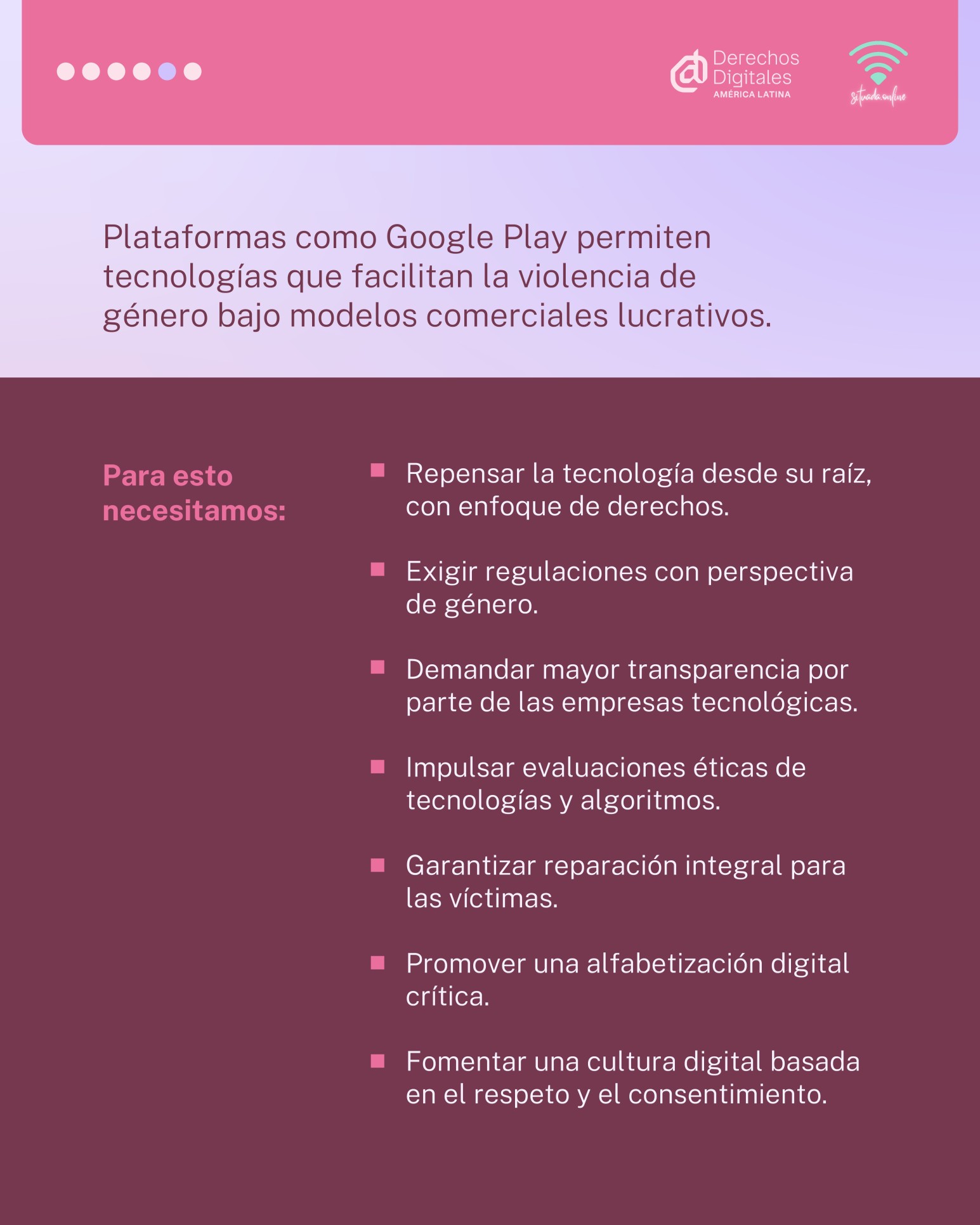 Propuestas para enfrentar estas violencias